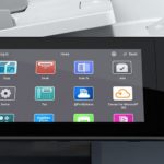 Interfaz de pantalla de impresión multifuncional Xerox® VersaLink® B415