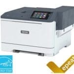 Vista lateral izquierda de la impresora en color Xerox® C410 Vista lateral izquierda de la impresora en color Xerox® C410
