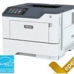 Vista lateral izquierda de la impresora Xerox® B410 Vista lateral izquierda de la impresora Xerox® B410