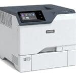 Vista lateral derecha de la impresora Xerox® VersaLink® C620 Vista lateral derecha de la impresora Xerox® VersaLink® C620