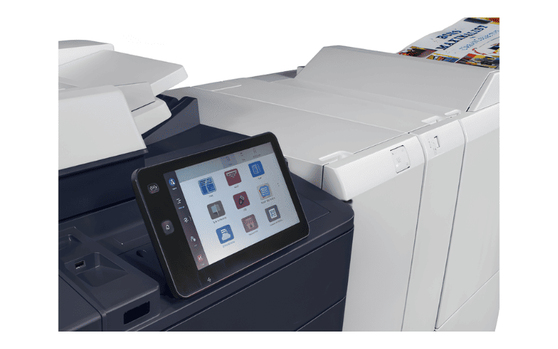 Accesorios del lado derecho de la impresora Xerox® PrimeLink® Serie C9200 Accesorios del lado derecho de la impresora Xerox® PrimeLink® Serie C9200