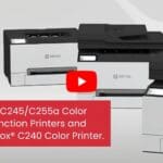 Impresora color Xerox® C240 Xerox® C240 impresora de oficina - Youtube