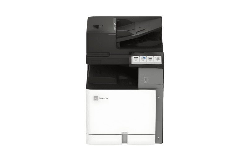 Multifuncional impresora CX833 vista frontal